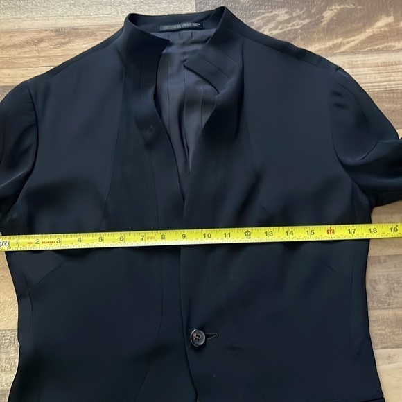 Yohji Yamamoto ( famous designer) black Blazer 100% silk Sz M - Picture 7 of 10